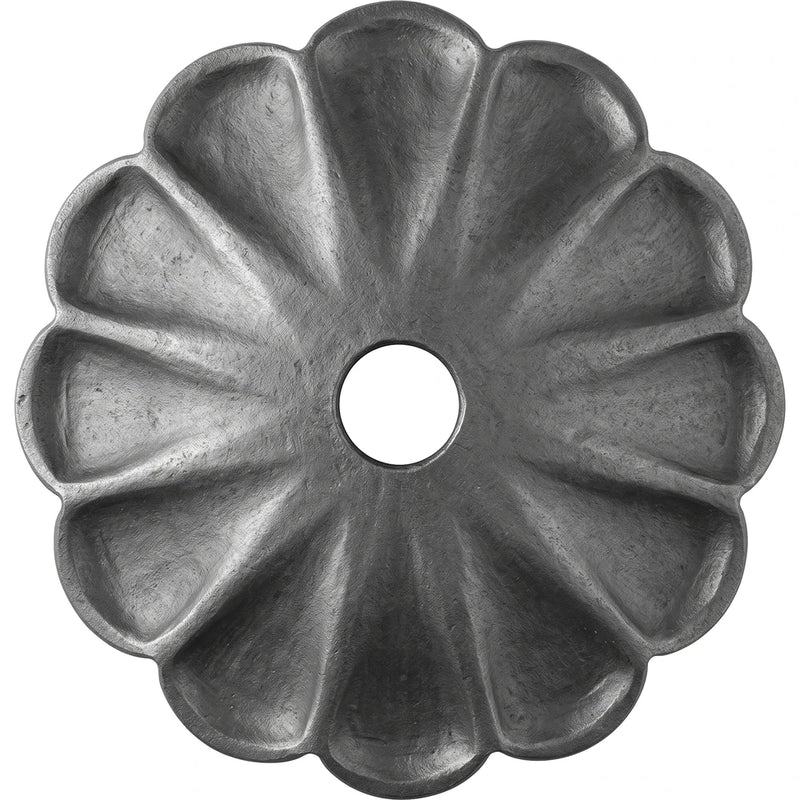 Base candelabro 90 mm (3 mm) hierro forjado decorativo 697/1