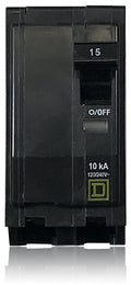 Breaker de enchufar 2 polos 15A 120/240V UL Square D QO215