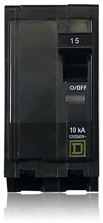 Breaker de enchufar 2 polos 15A 120/240V UL Square D QO215