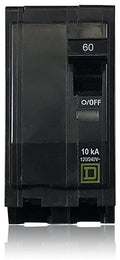 Breaker de enchufar 2 polos 60A 120/240V UL Square D QO260
