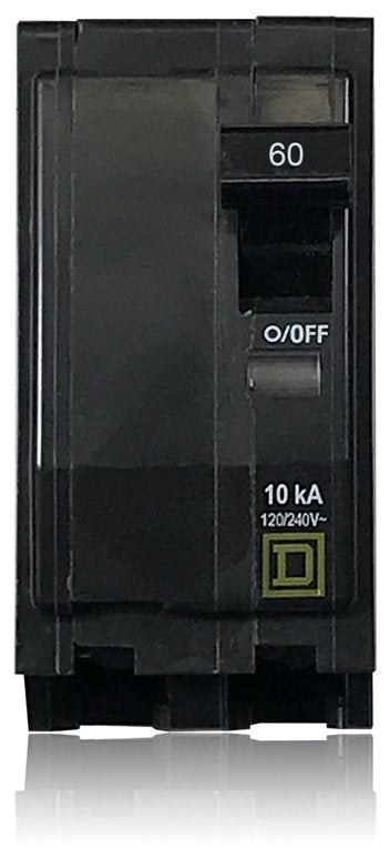 Breaker de enchufar 2 polos 60A 120/240V UL Square D QO260