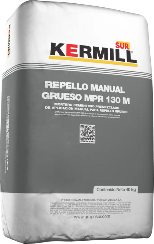 Mortero para repello grueso MPR130 M saco 40 kg Sur 39130720K40 (gris)