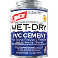 Pegamento PVC agua fria y caliente Wet-Dry azul 1/32 galon Lanco SM248-8