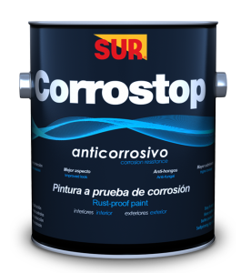 Pintura anticorrosiva Corrostop 9000 cuarto Sur 0900000014 (blanco)