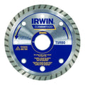 Disco de corte diamantado turbo 4-1/2" Irwin IW47450 (sust. IW8950)