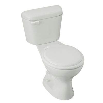 Inodoro dos piezas economico descarga 4.8 litros blanco