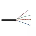 Cable UTP CAT5e para exteriores sin gel Negro