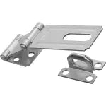 Aldaba de seguridad con doble bisagra 3-1/4" galvanizado National Hardware N103-259