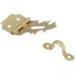 Aldaba decorativa 5/8" x 1-7/8" bronce National Hardware N211-466