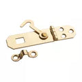 Aldaba de seguridad con gancho 3/4" x 2-3/4" bronce National Hardware N211-912