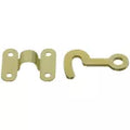 Aldaba de privacidad con gancho V1841 laton National Hardware N211-938 (2 por paquete)