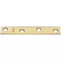 Platina de refuerzo 4" x 5/8" bronce National Hardware N191-056 (4 por paquete)