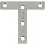Platina en T 3" x 3" galvanizado National Hardware N113-704 (2 por paquete)