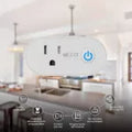 Enchufe inteligente WiFi 10A 100-220V tipo cubo blanco Nexxt Home NHP-S611M 2PK (2 por paquete)
