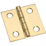 Bisagra V1802 1" x 1" laton National Hardware N211-334 (4 por paquete)