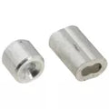 Gaza aluminio para cable de acero 1/16" aluminio National Hardware N283-846 (2 por paquete)
