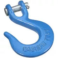 Gancho para carga de trabajo deslizante de acero 1/4" (2600 libras) azul National Hardware N177-253
