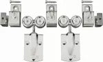 Carrito para riel de porton con soporte 450 libras (225 libras por rodin) National Hardware N112-128 (2 por paquete)