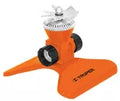 Aspersor para riego de 5 metros 360 grados 2 vias metalico con aspas Truper ASP-50 / 10329