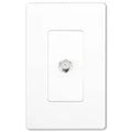 Conector para TV coaxial blanco Eagle UL2162-W