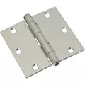 Bisagra de puerta 3-1/2" x 3-1/2" acero inoxidable National Hardware N225-920 (sust. N830-275)