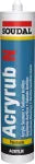 Sellador acrilico pintable Acryrub 310 mL Soudal 102600 (blanco)