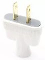 Enchufe plano 15A 110V blanco Eagle 1140-W