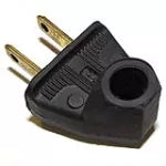 Enchufe curvo 90 grados 15A 110V Eagle 84