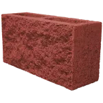 Block escarpado 15 x 20 x 40 cm (rojo)