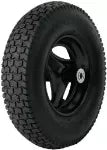 Llanta reforzada 16" con rin, eje, y baleros para carretillo Truper RN / 11852