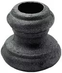 Media macolla 14 mm hierro forjado decorativo para rejas 128/18