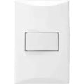 Interruptor sencillo 15A 110V blanco Plata Eagle 1000-W