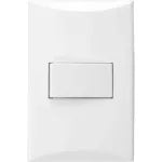Interruptor sencillo 15A 110V blanco Plata Eagle 1000-W