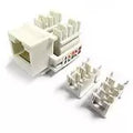 Jack Modular RJ45 Blanco