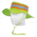 Sombrero de alta visibilidad reflectivo verde Truper SR-600V / 14010