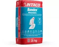 Mortero adhesivo Bondex Vitroceramica para pegar y fraguar saco 25 kg Intaco (blanco)