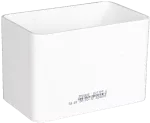 Union bajante para canoa PVC rectangular