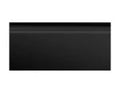 Rodapie PVC 89 mm (3-1/2") x metro Durman (negro)