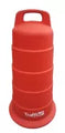 Barrera vial traffitambo naranja con cinta reflectiva (0.7 x 1.10 metos) Traffik Ecotank 23-TKT016