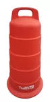 Barrera vial traffitambo naranja con cinta reflectiva (0.7 x 1.10 metos) Traffik Ecotank 23-TKT016