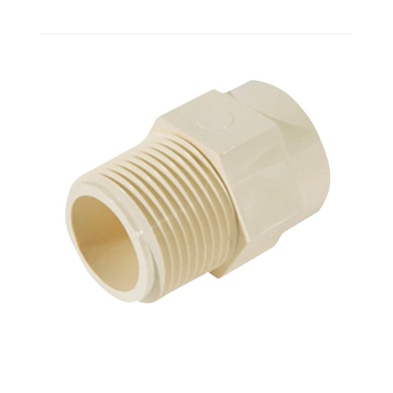 Adaptador agua caliente macho CPVC SCH40 12 mm (1/2")