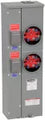 Base para 2 medidores fijos MP 125A 120-240V NEMA 3R Square D MP22125