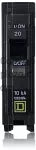 Breaker de enchufar 1 polo 20A 120/240V UL Square D QO120