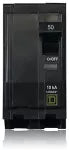 Breaker de enchufar 2 polos 50A 120/240V UL Square D QO250