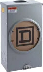 Base para medidor 4 espacios 100A NEMA 3R UL unitaria sin acople Square D UTRS101B