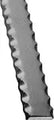 Pasamanos 3 metros (30 x 8 mm) hierro forjado decorativo para escalera 114/9