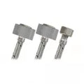 Tubo de abasto en T de acero para lavatorio 1/2" FIP x 1/2" FIP x 1/2" FIP 55 cm Coflex AL-T55
