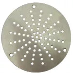 Rejilla para drenaje redondo 10 cm (4") anticucarachas acero inoxidable Coflex PC-403