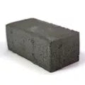 Adoquin rectangular 8 x 10 x 20 cm (negro grafito)