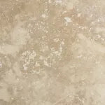 Travertino mate Crema H&F Standard LM 24" x 24" (61 x 61 cm) rectificado